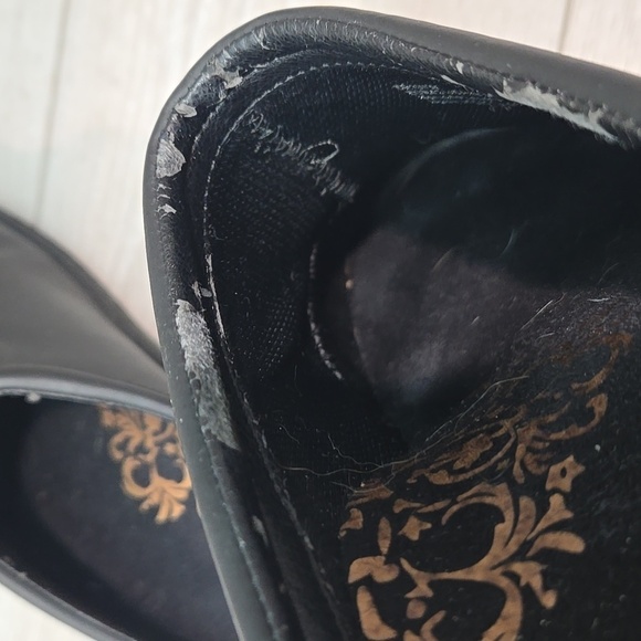 Aetrex Women's Leather Mary Jane Slip-On Clogs Mule Slip Resistant Shoes 10.5-11 - Picture 6 of 14